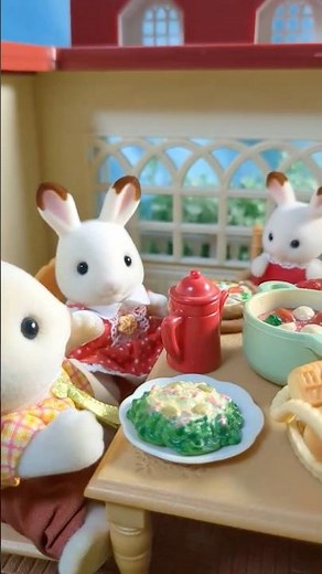 【Sylvanian Families】🍓Raspberry Forest House🍓〈Official〉#shorts #SylvanianFamilies #miniature