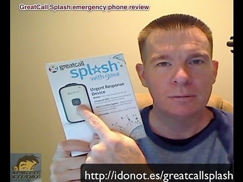 GreatCall Splash - Waterproof Medical Alert Device review