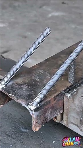 How to Weld Rebar to Channel Steel Correctly! ⚡