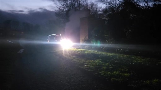 7K views · 137 reactions | The 1630 test train today running in the dusk with all the lights twinkling, makes it look so magical. Only 6 days and our Santa trains will be running around the lake. The only way now to travell is on the open coach which is turn up on the day as we dont prebook due to not knowing what weather will bring each day. See you all soon. | Rhyl Miniature Railway | Facebook