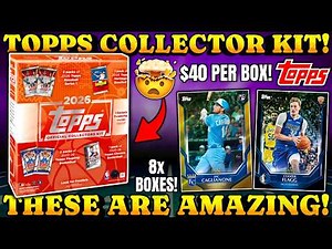 *The Most UNIQUE Product Ever?!🤔 2026 Topps MLB x NBA Collector Kit Box Review!🏀⚾️