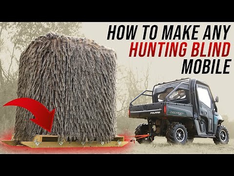 How To Make Any Hunting Blind Mobile With This Sled Build