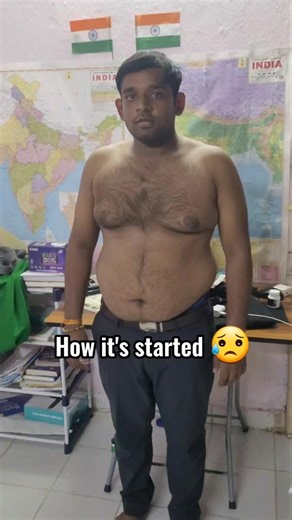 16 weeks insane transformation of my client Deepak | fatfree fitness #eatsmart #fatloss #weightloss