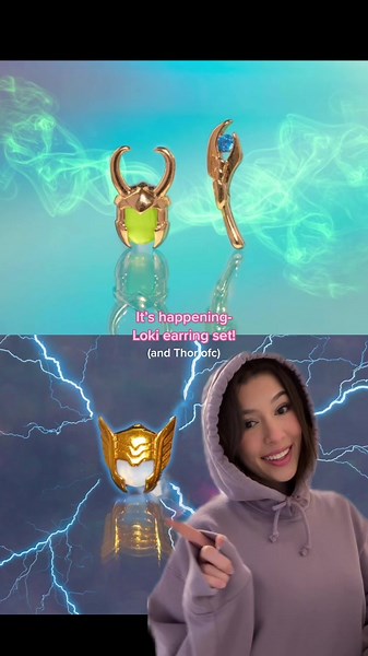 Marvel Loki Earring Set - Must-Have Marvel Merchandise