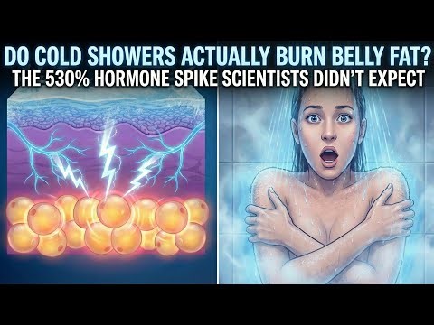 Do Cold Showers Actually Burn Belly Fat? The 530% Hormone Spike Scientists Didn't Expect!