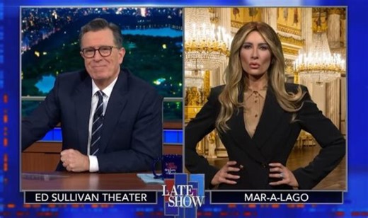 Stephen Colbert fans in hysterics as he trolls Melania Trump with brutal dig