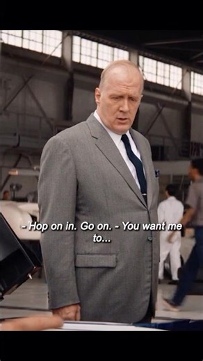 #movie Convincing the Boss! Henry Ford II's First High-Speed Ride in "Ford v Ferrari"