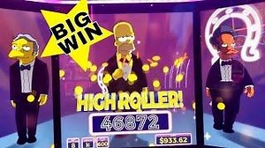 ᐅ The Simpsons Slot Machine $6  MAX BET Bonuses •BIG WIN• ! Live Slot Play - Download & Play