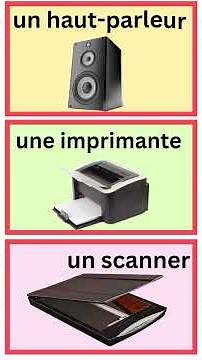Computer Vocabulary | Computer Vocabulary in French #improvefrenchlistening #french
