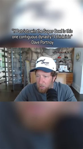 3.1K views · 6 comments | I'm not a word smith but is contiguous the right word to use here? "If Patriots win the Super Bowl is this one contiguous dynasty? I think it is" -Dave Portnoy #barstoolsports #daveportnoy #patriots #barstool | Dailydoseofyak | Facebook