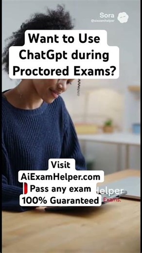 Pass any Proctored Exam with smart strategies #chatgpt #passproctoredexams #newyear