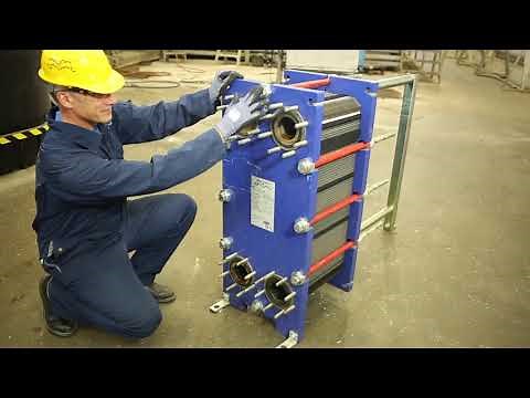 Alfa Laval Gasketed plate heat exchangers - Opening procedure