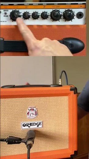 What the Orange Crush 20 clean switch does