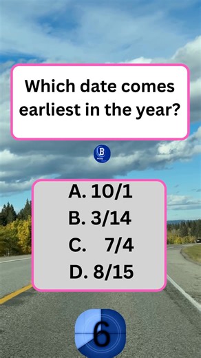 🗓️ Earliest Date Quiz #brainteaser #puzzle #quiz #fun | Brain Bash