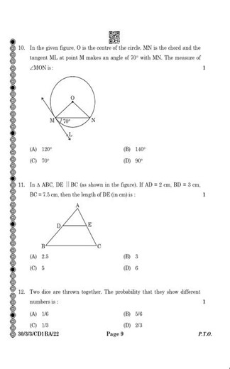 CBSE Class 10 2024 Original Paper ⚠️ Must Watch Before Exam