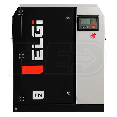 ELGi EN15-125 EN Series 20-HP Tankless Rotary Screw Air Compressor 230/460V 3-Phase