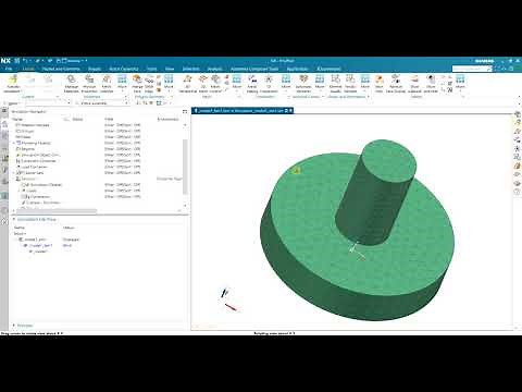 Press fit simulation with NX pre/post (NASTRAN SOL401)