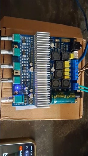 Tpa3116d2 class d amplifier board with bluetooth | Tpa3116d2