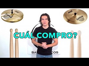 Qué Batería Comprar? Platillos y Baquetas Pt.2