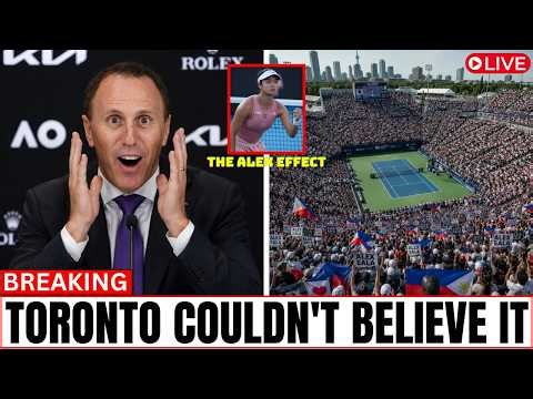 WTA NEVER SAW THIS COMING! Alex Eala's Filipino Army Storms Toronto — 15,000 Seats Stunned!