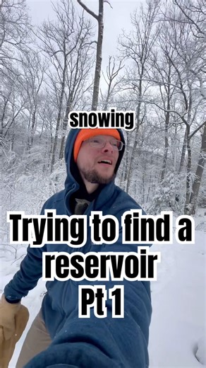Exploring after a snow storm