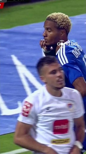 🔵🔥 Око-Флекс вкара ив реванша на Борац за 1:0 #levski #Левски #goal #гол