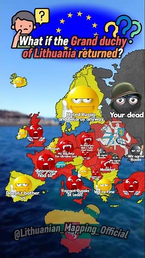 What if the Grand Duchy Of Lithuania returned in 2025? (All my opinion) #europe #geography #map