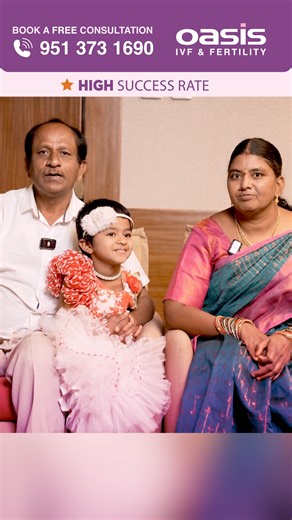 11 years of hope. Countless hospital visits. Endless prayers. 🤍 When Veeresh and Shwetha finally heard the words ‘you’re pregnant’, time stood still. What followed was more than treatment—it was trust, reassurance, and emotional support at every step. Today, they are blessed with a healthy daughter, their long-awaited miracle, growing happily in their arms. Some journeys take time. Some miracles arrive after years of patience. And when they do, they make every wait worthwhile. #InTheGoodHandsOf