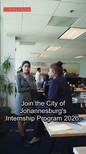 🚨 HIRING NOW: City of Johannesburg Internship Program 2026: