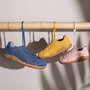 Meet the environmentally-minded Seedling trainer from Bobux. Made from a combination of sustainably, naturally sourced bamboo & recycled gum, it’s everything you love in a Bobux trainer with things the planet will love, too. | Bobux New Zealand & Australia | Facebook