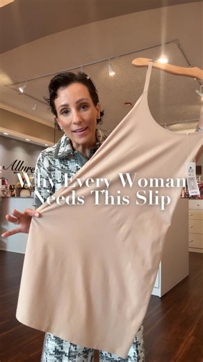 You know that feeling when your dress just doesn’t fall right? This fixes that. It’s light, smooth, and makes every outfit feel pulled together. One of those basics you’ll wear all the time. Comment NEED to get the link! https://liketk.it/5u5iT | Style with Eugenia