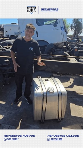 Ivan Ruiz repuestos nuevos y usados on Instagram: "Para nuestros amigos transportistas y camioneros que nos piden tanques de combustibles acá tenemos la solución! ¿Necesitás uno? Escribinos!📲 📍Av Presidente Perón 3478 🕛Lunes a viernes de 9hs a 17hs 🕛Sábados de 8:30 a 12hs Línea USADOS 341 2562506 Línea NUEVOS 341 3243897 🚛Hacemos envíos a todo el país ⚡️ Repuestos para autos y camiones con OBLEA RUDAC 👉Motores con 04 👉Cajas 👉Compresores de aire 👉Chapería 👉Alternadores y más! #camiones 