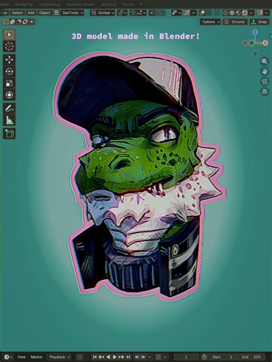 Creating a Furry Character in Blender 3D