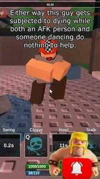 SERVER WIPING in FIRST PERSON... || die of death #dieofdeath #dod #roblox #forsaken