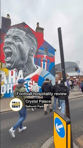 Checking out Crystal Palace hospitality inside an Executive Box 🔴🔵