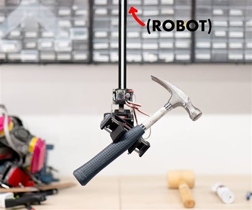 This Engineer Built a Robot to Clean up and Organize His Workbench