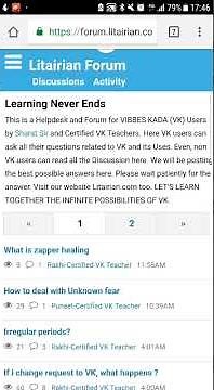 VK Learning Forum Joining Process - Only For VK Users