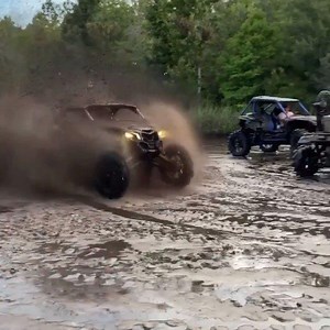 Heading to the #offroad park on a #Friday like.. 🤘😎 #TGIF #AssassinatorTires ♻️: @tosickdr3w_ . . . #superatv #satvnation #canam #satv #canammaverick #liftkit #mudding #offroading #sendit #justsendit #4x4 #4wheeling #mudtires #tractortires #builtforbattle #theswampranch #florida | Super ATV