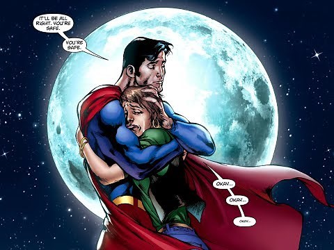 Superman saves Felicity Rose (Superman 701 - Superman Grounded Part One)