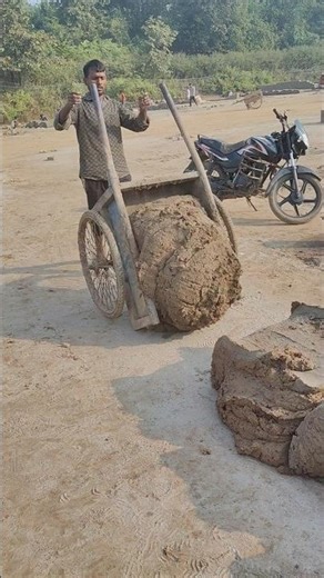how Bricks Are Made by Hand #short