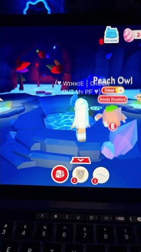 Making neon Peach Owl 💗🩷 #adoptme #roblox