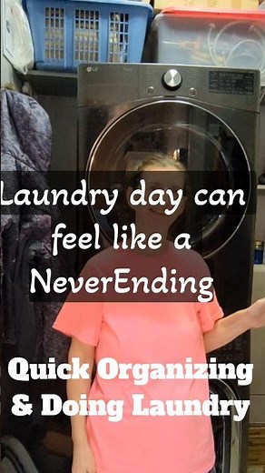 🧺 Organizing, Cleaning the Laundry Room & Doing Laundry | Quick Cleaning Motivation ✨