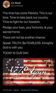 Who is Lin Wood on Twitter?