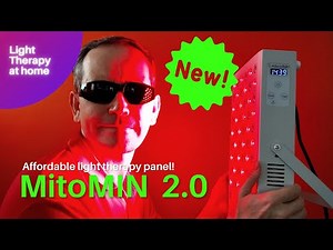 MitoMIN 2.0 - NEW surprisingly affordable red light therapy panel from Mito Red Light