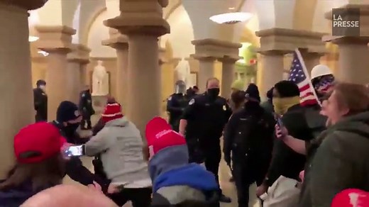 Manifestation au Capitole: