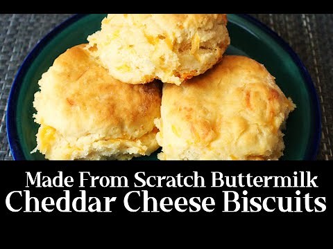 Homemade Cheddar Cheese Biscuits | FROM SCRATCH | Cheesy Biscuits | The Southern Mountain Kitchen