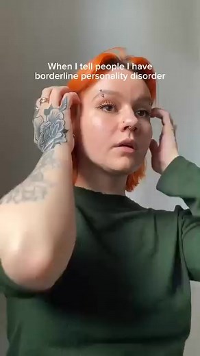 When I tell people I have borderline personality disorder. #borderlinepersonalitydisorder #bpdawareness #bpd | Living with Borderline Personality Disorder