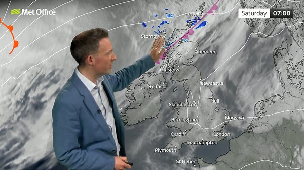 UK weather: Met Office forecast