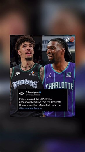 It is believed around the league that the Hornets won the LaMelo Ball trade.