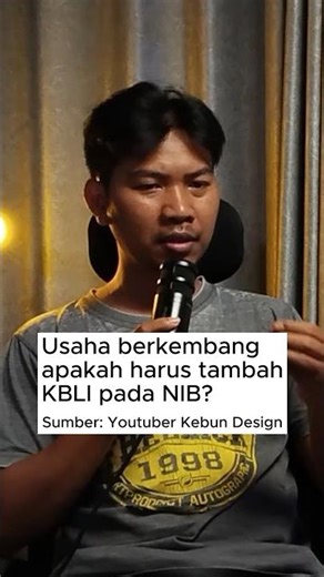 Usaha berkembang apakah harus tambah KBLI pada NIB?